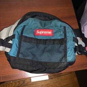 Supreme Teal Sidebag from 2015